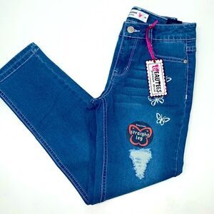 🔥BEAUTEES GIRLS JEANS KIDS SIZE 10 New